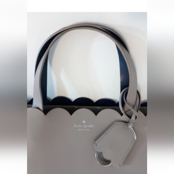 SOLD Kate Spade Magnolia Street Mina taupe leather crossbody satchel purse - Picture 3 of 14